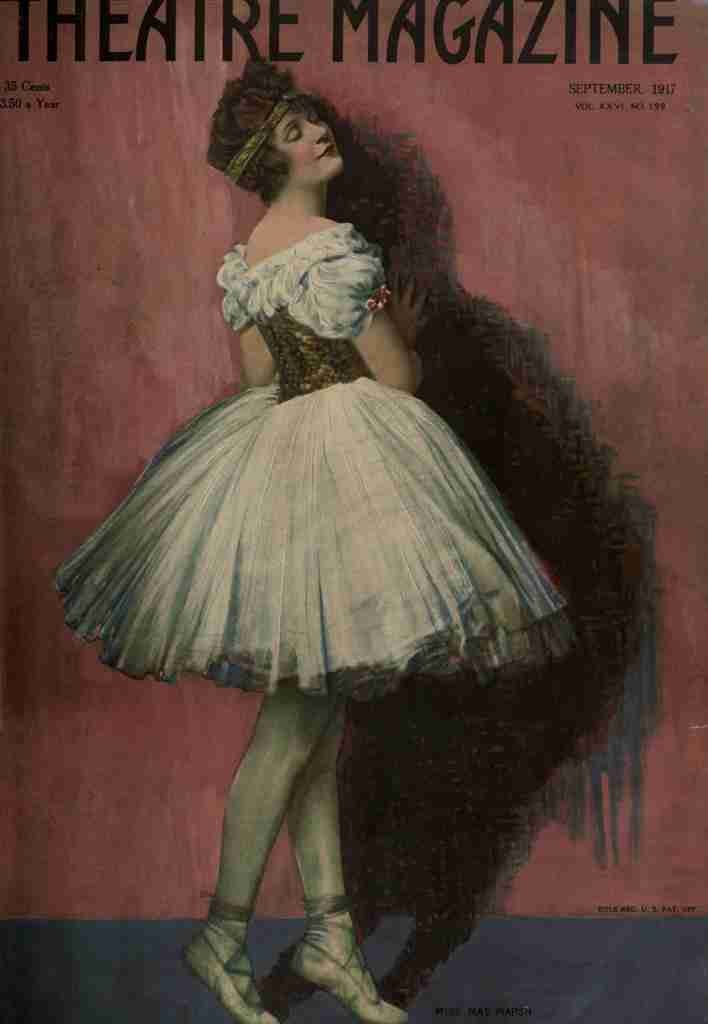 Unknown Theatre Magazine 26 1917 Mae Marsh ballet dancer A4 Photo Print