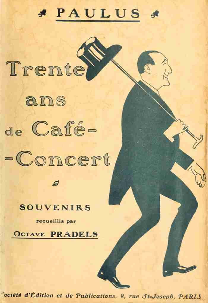 Unknown Trente ans de cafe concert by Paulus 1900 cover A4 Photo Print