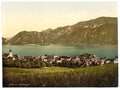 Unterach I Upper Austria Vintage A4 Photo Print