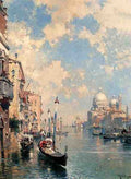 Unterberger Franz Richard The Grand Canal Venice A4 Photo Print