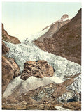 Unterer Grindelwald Glacier Bernese Oberland Vintage A4 Photo Print