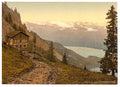 Unterstetten Rigi Vintage A4 Photo Print