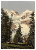 Upper Engadine Roseg Glacier Grisons 2 Vintage A4 Photo Print