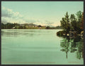 Upper Saranac Lake Adirondack Mountains 2 Vintage A4 Photo Print