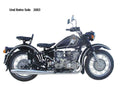 Ural Retro Solo 2003 motorbike A4 Photo Print