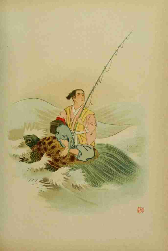 Urashima The Japanese Rip van Winkle Mythological Japan 1902 A4 Photo Print