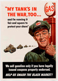 Us Army Tank American World War II Advert Poster