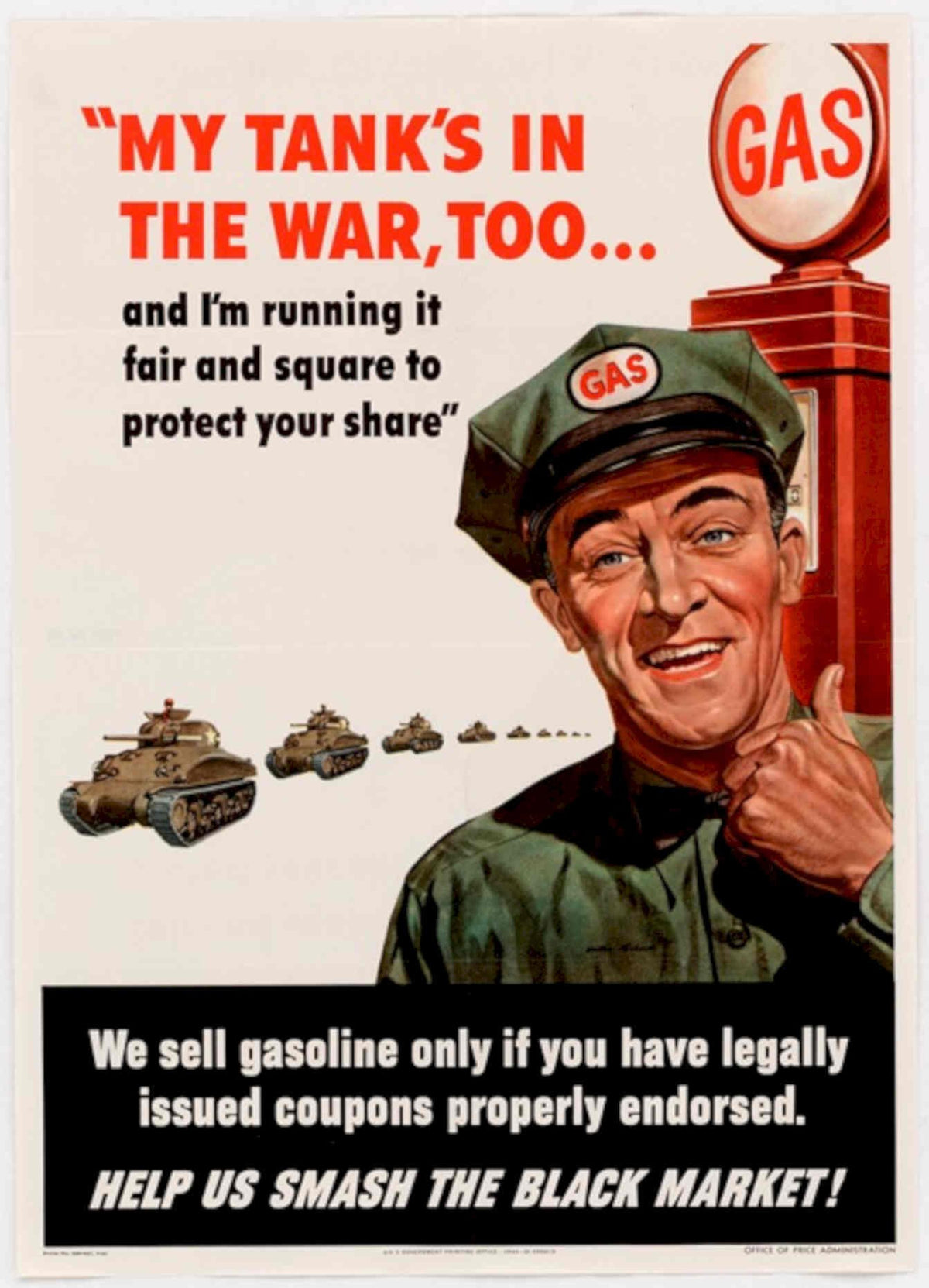 Us Army Tank American World War II Advert Poster
