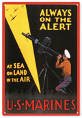 Us Marines Antiaircraft Vintage Retro Advert Ads A4 Photo Print