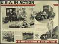 Usa Action Soldiers Vintage Retro Advert Poster A4 Photo Print