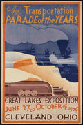 Usa Canada Air Sea Train Travel 43 Vintage Advert A4 Photo Print