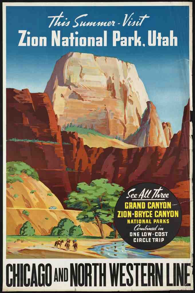 Usa Canada Air Sea Train Travel 54 Vintage Advert A4 Photo Print