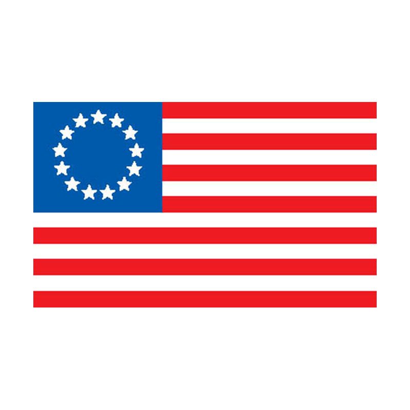 Usa1777 Flag N4034 A4 Photo Print