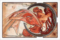 Use Nov 2014 Alphonse Maria Mucha Dance A4 Photo Print