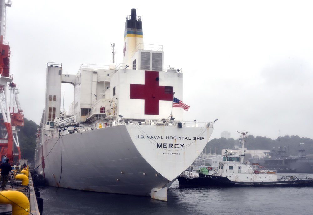 Usns Mercy Tah19 Military Hospital Ship Usn 4 A4 Photo Print