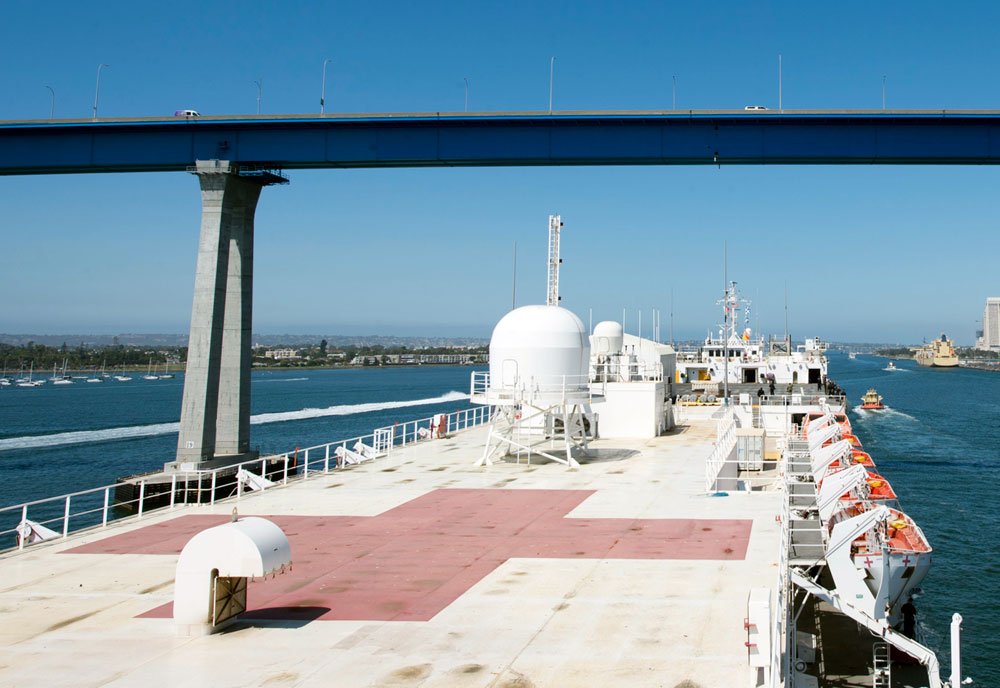 Usns Mercy Tah19 Military Hospital Ship Usn 6 A4 Photo Print
