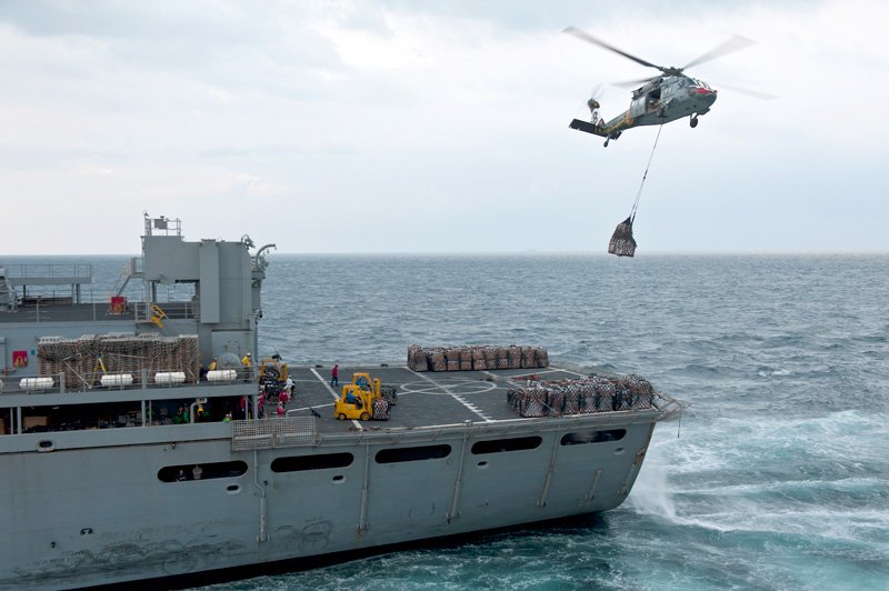 Usns Rainier Taoe7 4 A4 Photo Print