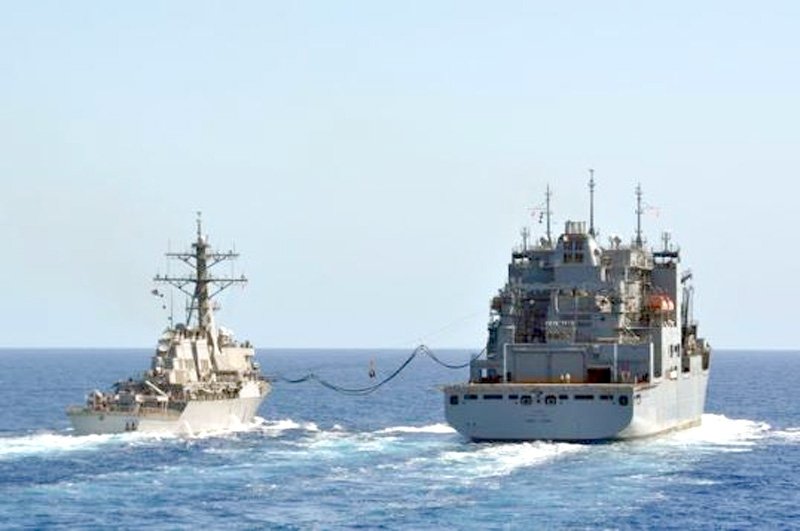 Usns Robert E Peary Take5 2 A4 Photo Print