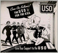 Usos Donald Duck American World War II Advert Poster