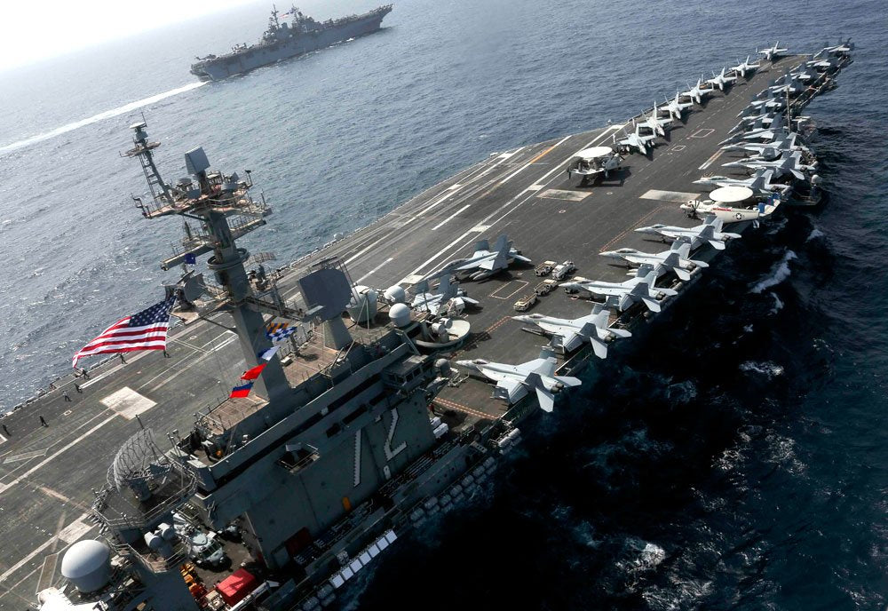 Uss Abraham Lincoln Cvn72 Nuclear Powered Aircraft Carrier Usnavy 2 A4 Photo Print