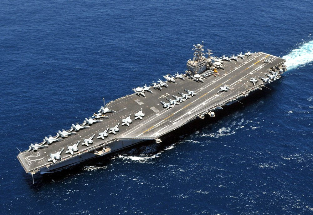 Uss Abraham Lincoln Cvn72 Nuclear Powered Aircraft Carrier Usnavy 4 A4 Photo Print