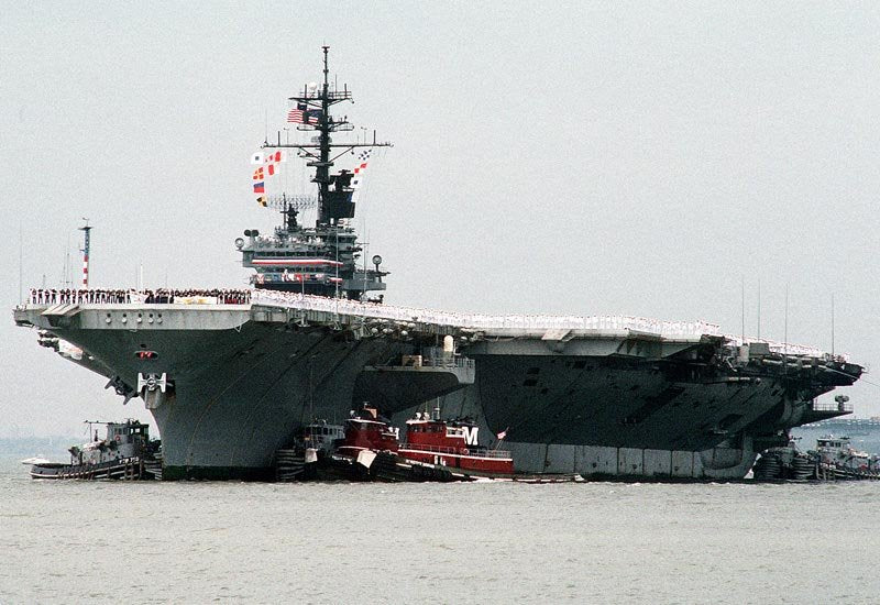 Uss America Cv66 14 A4 Photo Print