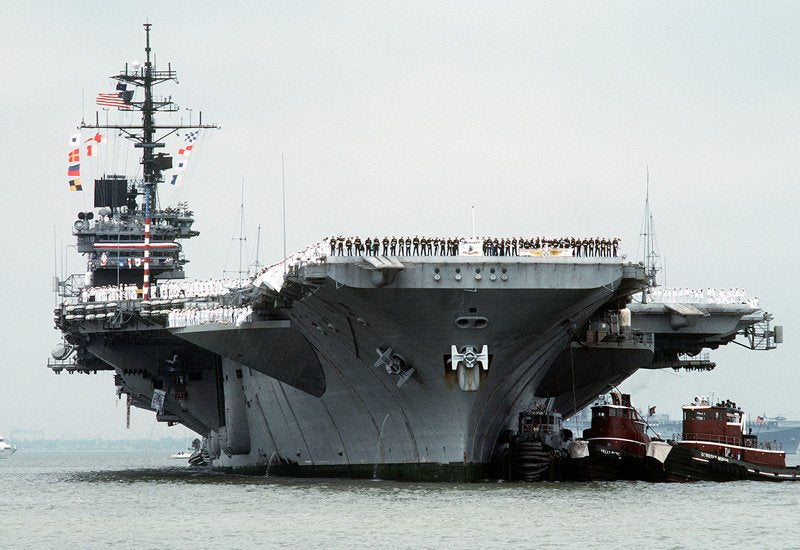 Uss America Cv66 15 A4 Photo Print