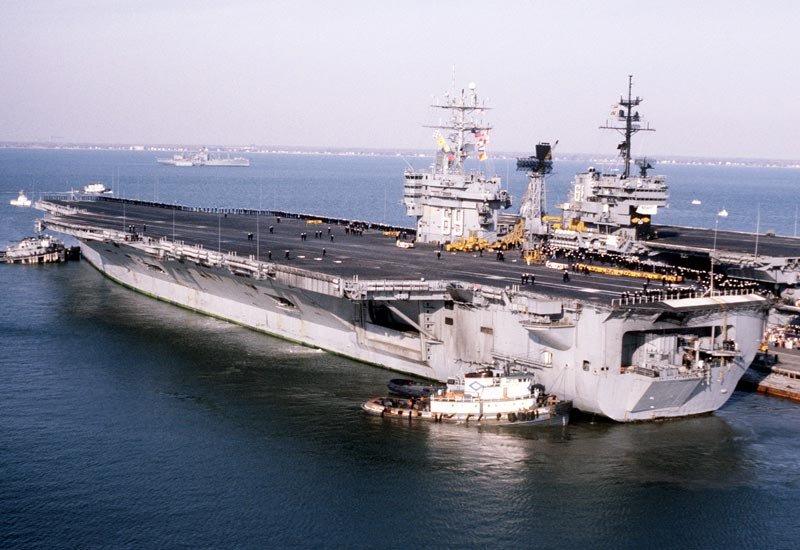 Uss America Cv66 16 A4 Photo Print