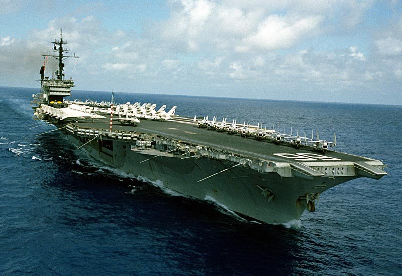 Uss America Cv66 2 A4 Photo Print