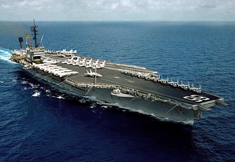 Uss America Cv66 4 A4 Photo Print