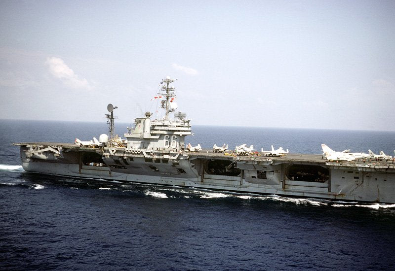 Uss America Cv66 9 A4 Photo Print