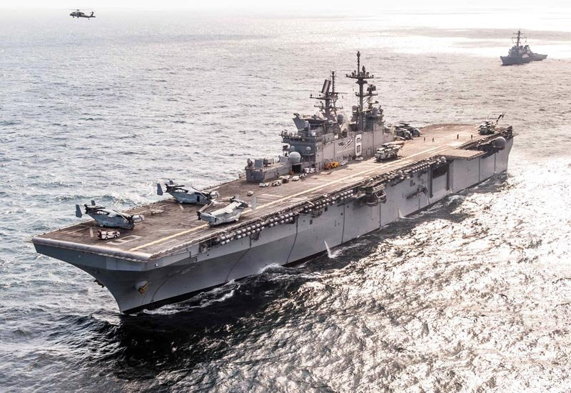 Uss America Lha6 3 A4 Photo Print