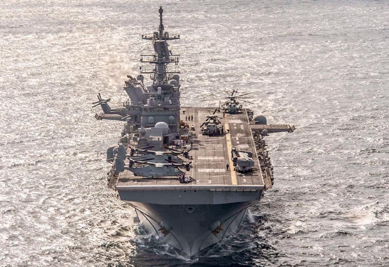 Uss America Lha6 4 A4 Photo Print