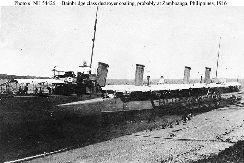Uss Bainbridge Dd1 6 A4 Photo Print