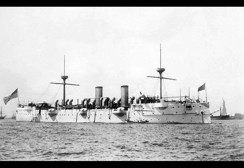 Uss Baltimore C3 Light Protected Cruiser Warship United States Navy A4 Photo Print