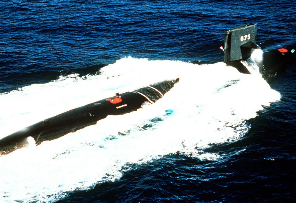 Uss Bluefish Ssn675 Sturgeon Class Attack Submarine Usn A4 Photo Print