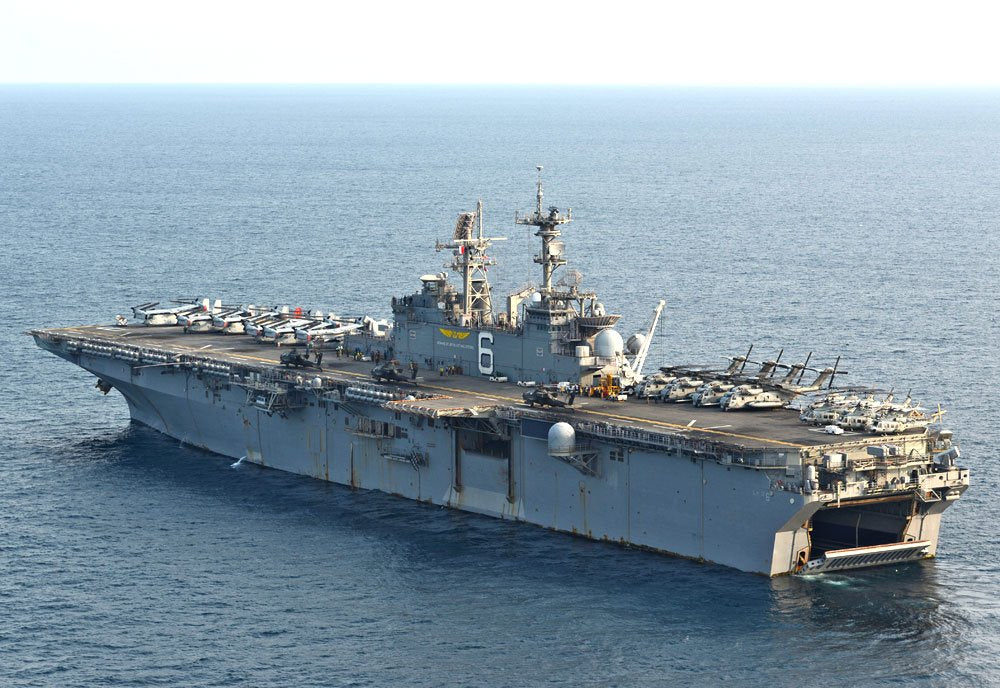 Uss Bonhomme Richard Lhd6 Amphibious Assault Support Ship Usn A4 Photo Print