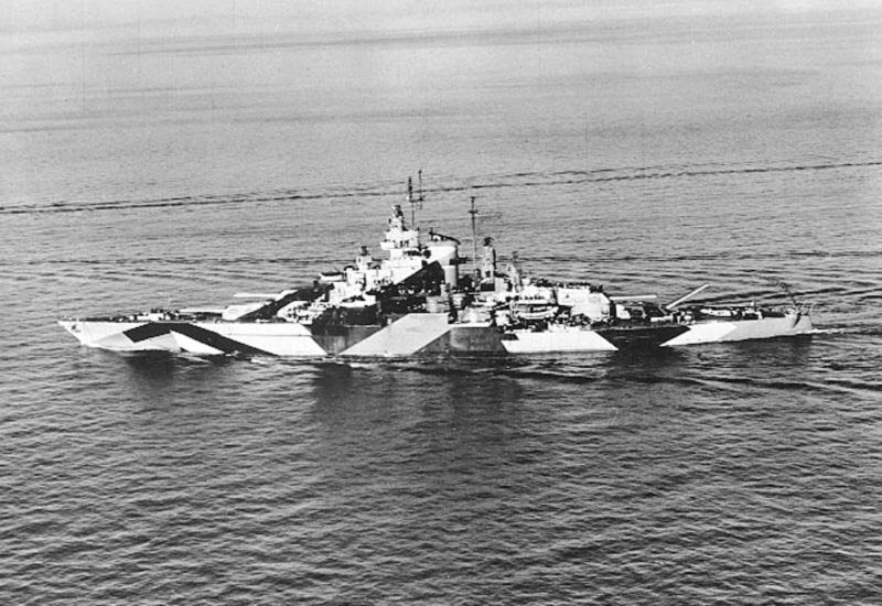 Uss California Bb44 Battleship A4 Photo Print