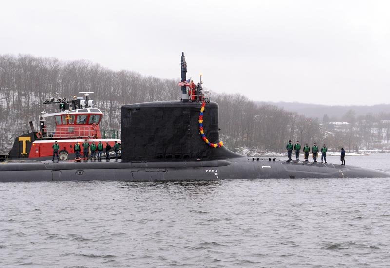 Uss California Ssn781 Submarine United States 3 A4 Photo Print