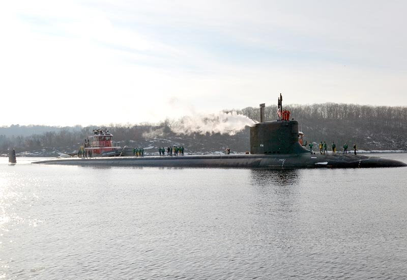 Uss California Ssn781 Submarine United States 4 A4 Photo Print