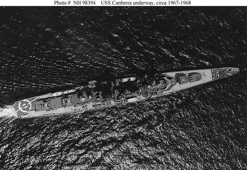 Uss Canberra Ca70 12 A4 Photo Print
