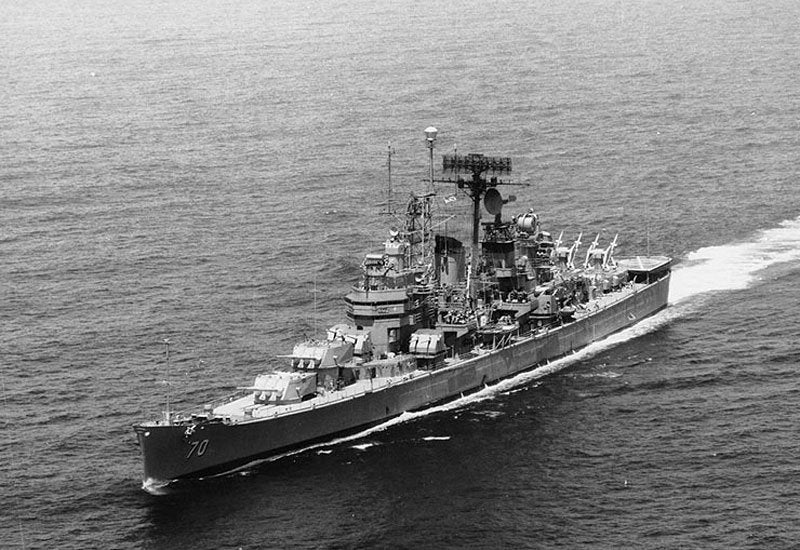 Uss Canberra Ca70 7 A4 Photo Print