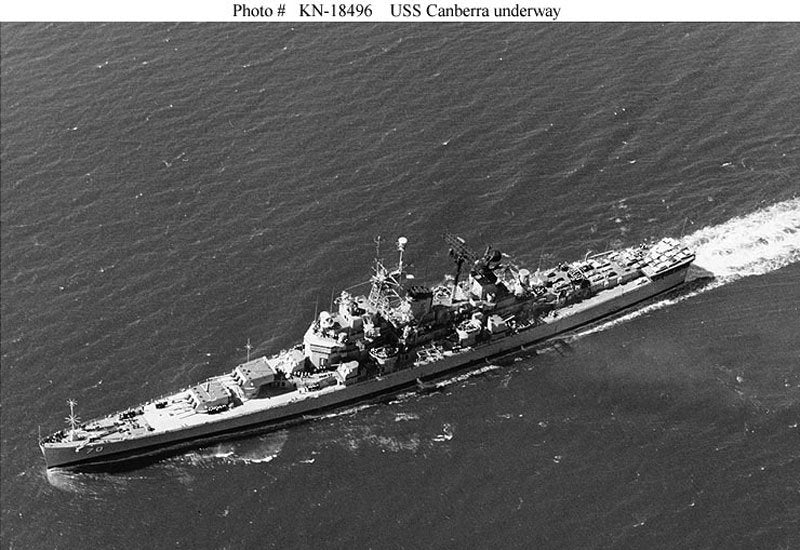Uss Canberra Ca70 9 A4 Photo Print
