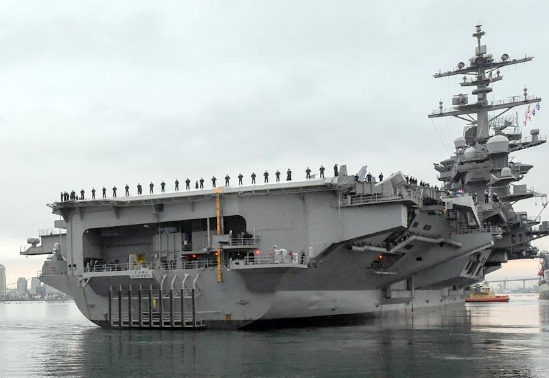 Uss Carl Vinson Cvn70 Aircraft Carrier 4 A4 Photo Print