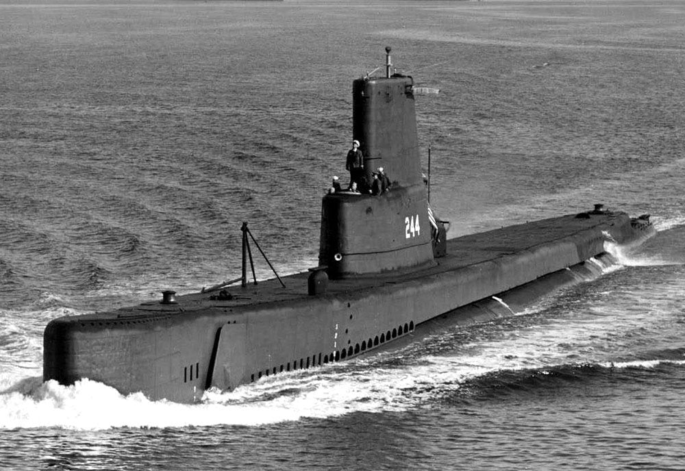 Uss Cavalla Ss244 Attack Submarine Us Navy A4 Photo Print