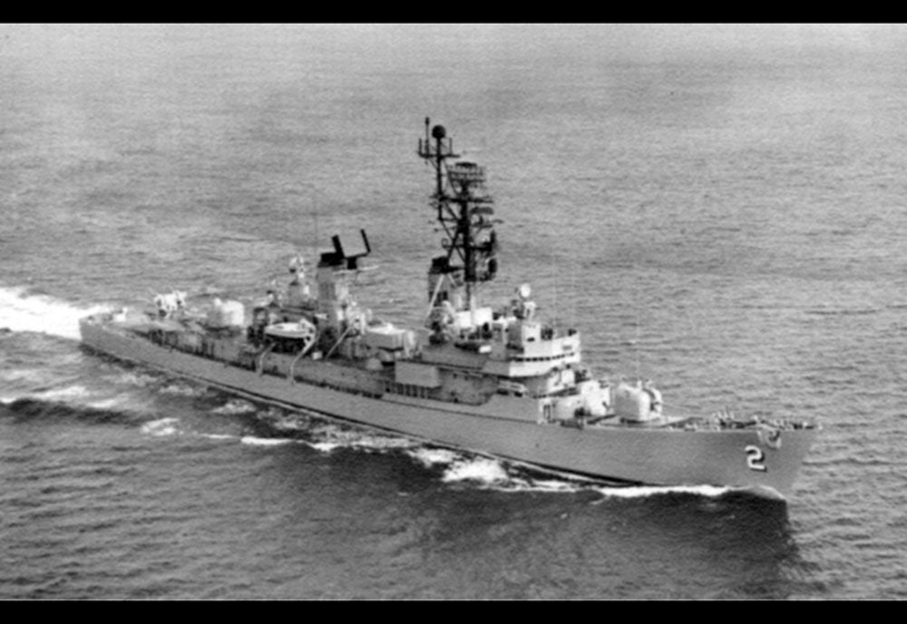Uss Charles F Adams Ddg2 Guided Missile Destroyer Usnavy A4 Photo Print
