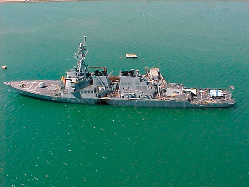 Uss Cole Ddg67 7 A4 Photo Print