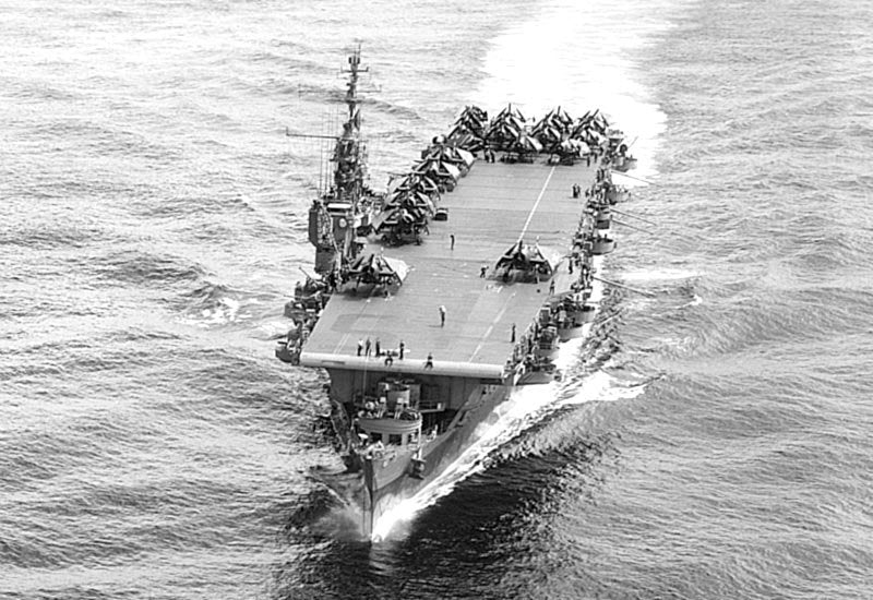 Uss Cowpens Cvl25 Light Aircraft Carrier United States A4 Photo Print