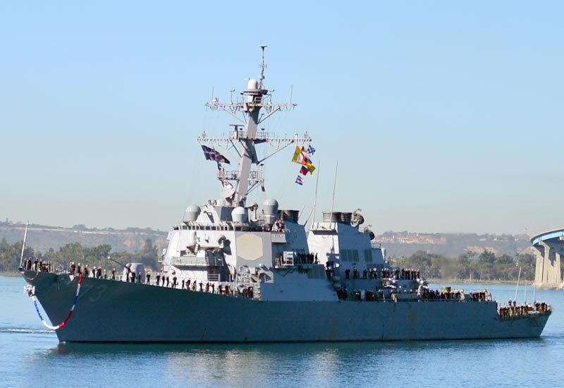 Uss Decatur Ddg73 Guided Missile Destroyer Usnavy 2 A4 Photo Print