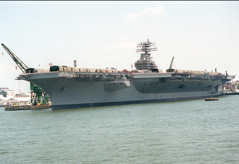 Uss Dwight D Eisenhower Cvn69 14 A4 Photo Print
